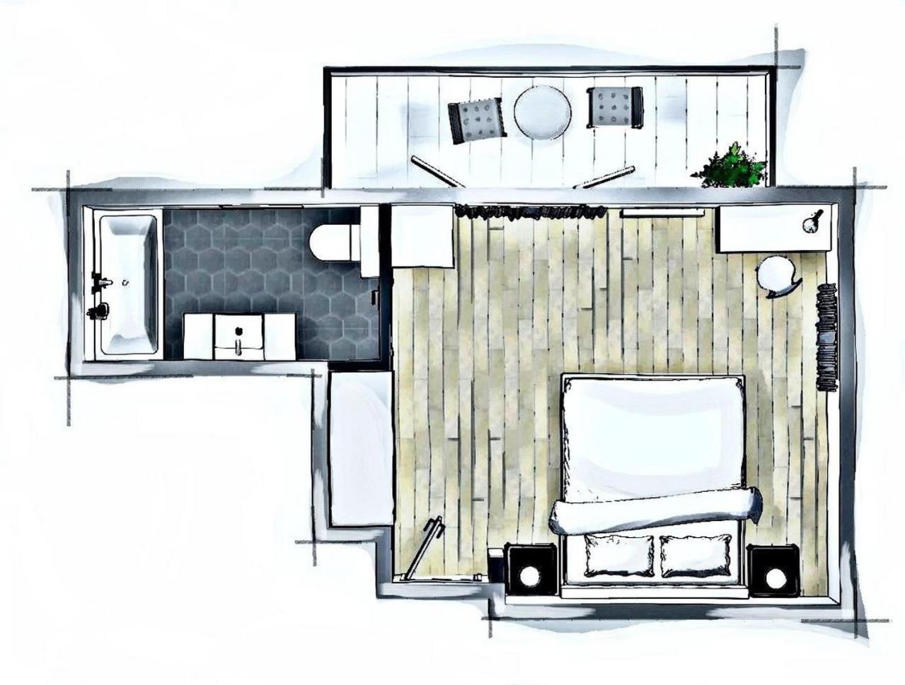 Divota Apartment Hotel Split Quarto foto