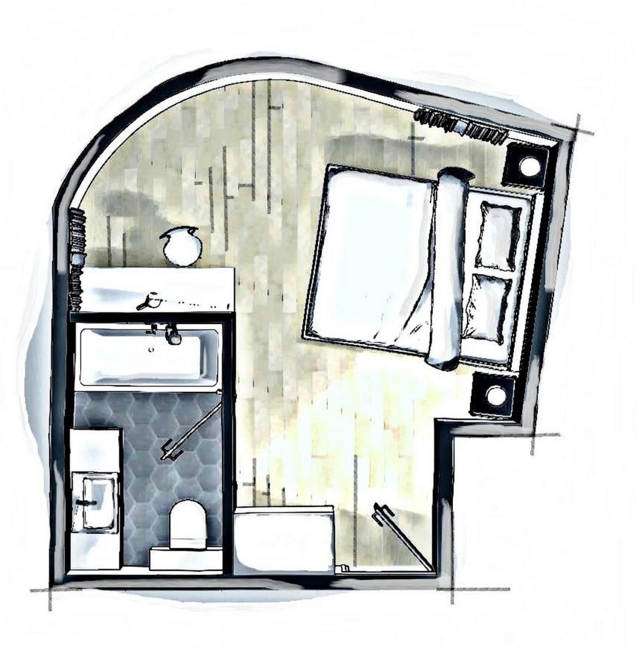 Divota Apartment Hotel Split Quarto foto